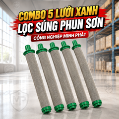 Combo 5 Lưới Xanh Lọc Súng Phun Sơn Công Nghiệp Minh Phát