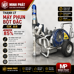 Thanh Lý Máy Phun Bột Đặc Thủy Lực GK A8 85% Minh Phát