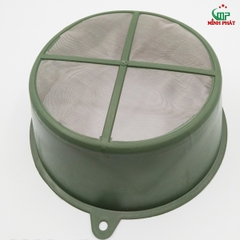 Rỗ Lược Sơn Siêu Mịn Lưới Lọc Inox 30cm Vừa Thùng Sơn Minh Phát