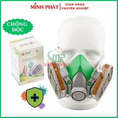 Bộ Mặt Nạ Chống Độc 3100 2 Phin Lọc Sự Bảo Vệ Toàn Diện Cho Công Việc Phun Trừ Sâu và Sơn PU
