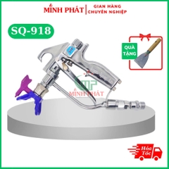 Súng Phun Trét Tường SQ-918 Cao Cấp Minh Phát , Súng Phun Bột Phun Sơn Đa Năng Công Nghiệp Áp Lực Cao