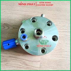 Đầu Bò Máy Phun Sơn Công Nghiệp Minh Phát, Đầu Bơm Inox - Hợp Kim Nhôm Thay Thế Cho Linh Kiện Phun Sơn