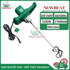 Máy Khuấy Sơn - Bột Trét Newbeat Minh Phát, Cây Khuấy Xoắn, Máy Khuấy Đa Năng Công Suất Cao