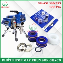 Phốt Máy Phun Sơn Graco 390/395/490/495 Minh Phát