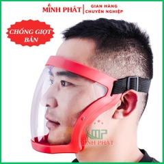 Kính Chống Giọt Bắn, Kính Bảo Hộ, Chống Bụi Đi Đường Nhựa Dẻo Cao Cấp Minh Phát