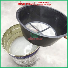 Rỗ Lược Sơn Siêu Mịn Lưới Lọc Inox 30cm Vừa Thùng Sơn Minh Phát