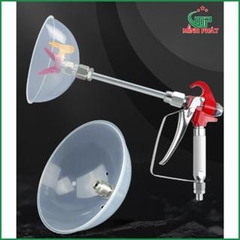 🔫 Chụp Chắn Sơn Inox Minh Phát – Phụ Kiện Súng Phun Sơn Cao Cấp