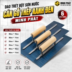 Dao Trét Bột Sơn Nước Minh Phát Xanh Đen 30cm 35cm 40cm