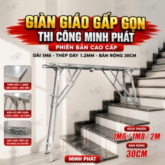 Giàn Giáo Gấp Gọn Thi Công Minh Phát Mâm Rộng 30cm