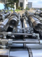 Xi Lanh Máy Phun Bột Trét Thủy Lực GK6 Minh Phát, Trục Bơm Piton Máy Phun Bột Đặc Minh Phát