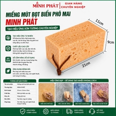 Miếng Mút Bọt Biển Phô Mai Minh Phát Tạo Hiệu Ứng Sơn Tường Trang Trí