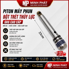 Piton Máy Phun Bột Trét Thủy Lực GK6 Minh Phát, Piton Xilanh Bơm Piton Máy Phun Bột Đặc