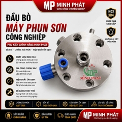 Đầu Bò Inox Máy Phun Sơn Công Nghiệp Minh Phát, Thay Thế Cho Linh Kiện Phun Sơn Cao Áp