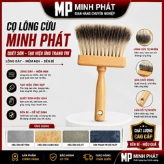 🖌️ Cọ Lông Cừu Cán Gỗ Minh Phát – Quét Sơn, Tạo Hiệu Ứng Trang Trí