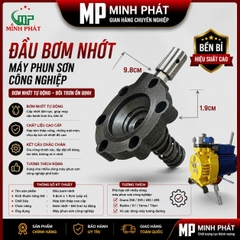 Đầu Bơm Nhớt Máy Phun Sơn Công Nghiệp Minh Phát