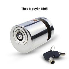 Khóa Đĩa Phanh Chống Trộm Chất Liệu Thép Nguyên Khối Cho Xe Máy, Xe Điện, Xe Đạp