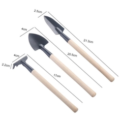 Bộ 3 Cuốc Xẻng Mini Chăm Sóc Cây Cảnh