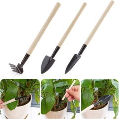 Bộ 3 Cuốc Xẻng Mini Chăm Sóc Cây Cảnh