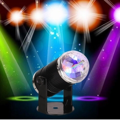 Đèn Led Trụ Xoay Màu Cảm Ứng Âm Thanh Chớp Nháy Theo Điệu Nhạc Có Thể Điều Chỉnh Được Góc Chiếu Trang Trí Nhà, Karaoke, Vũ Trường
