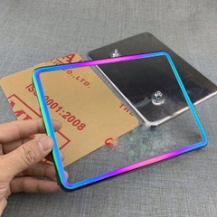 Khung Biển Số Xe Máy 7 Màu Titan Trọn Bộ Mica Kèm Đai Ốc