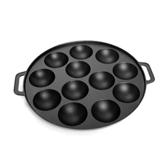 Khuôn đổ bánh khọt bánh căn 12 lỗ chống dính kèm nắp đậy
