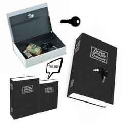 Két sắt mini hình quyển sách từ điển tiếng Anh Ổ khóa