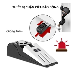 Thiết Bị Chặn Cửa Báo Động Chống Trộm Chuông Kêu To Bảo Vệ Nhà Cửa