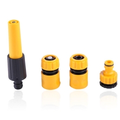 Bộ 3 đầu gắn 4 món vòi tưới nước, rửa sân, tưới cây, xịt rửa đa năng