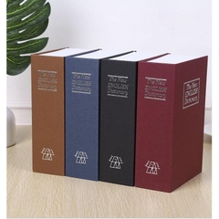 Két sắt mini hình quyển sách từ điển tiếng Anh Ổ khóa