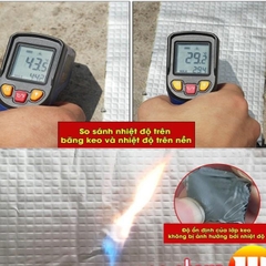 Cuộn 5 Mét Băng Keo Dán Rộng 5cm/10cm Chống Thấm Nước, Keo Chống Dột