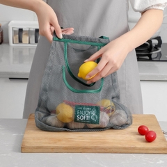 Túi Lưới Đựng Hành Tỏi Nhà Bếp Treo Tường