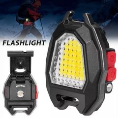 Đèn Móc Khoá 5 In 1 Sử Dụng Cáp Sạc Có 3 Chế Độ Chiếu Ánh Sáng Trắng, Vàng, Đỏ, Nhấp Nháy