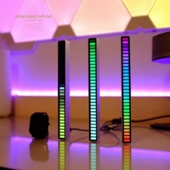Thanh Đèn LED RGB Cảm Biến Âm Thanh Tự Nhấp Nháy Theo Nhạc