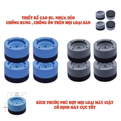 Combo 4 Chân Đế Cao Su Chống Rung Chống Ồn Máy Giặt
