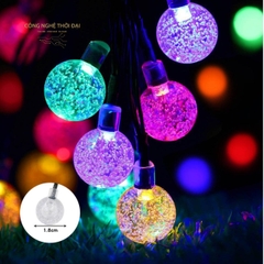 Dây Đèn Led Bi Bọt 4 Mét Chớp Đủ Màu