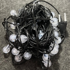 Dây Đèn LED Bi Giọt Nước Dài 10 M Trang Trí Trong Nhà, Ngoài Trời Chống Nước