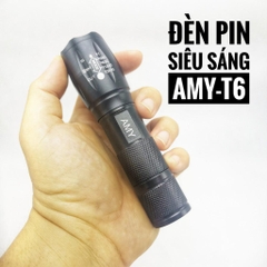 Đèn Pin Siêu Sáng cầm tay Xml - T6 5 trong 1 Chiếu Sáng Trong Nhiều Giờ, khoảng cách hơn 500m chống nước