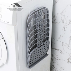 Giỏ Treo Đồ Quần Áo Gấp Gọn Kích Thước 28 x 47 x 17 cm Có Móc Dán Treo Tường