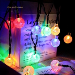 Dây Đèn Led Bi Bọt 4 Mét Chớp Đủ Màu