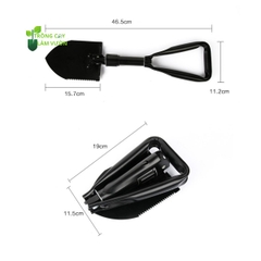 Bộ Cuốc Xẻng Gấp Gọn Trồng Cây Làm Vườn