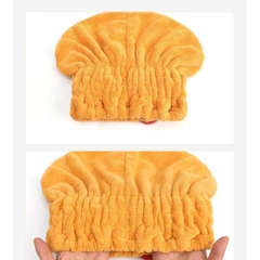 Mũ Tắm Ủ Tóc, Quấn Đầu Vải Cotton Nhanh Khô Có Nơ Mềm Mịn Siêu Thấm Nước