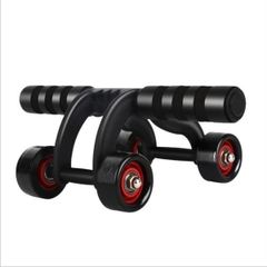 Con Lăn Tập Bụng 4 Bánh Có Thảm Lót Tập Cơ Bụng, Cơ Tay, Cơ Lưng, Tập Gym Tại Nhà