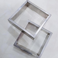 Khuôn Bánh Chưng Inox Vuông Kích Thước 15 x 15 x 4 Cm