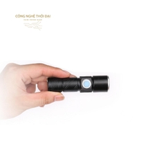 Đèn Pin Mini Zoom Chiếu Xa 200 m Sạc USB