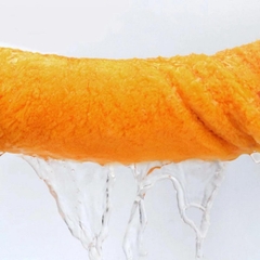 Mũ Tắm Ủ Tóc, Quấn Đầu Vải Cotton Nhanh Khô Có Nơ Mềm Mịn Siêu Thấm Nước