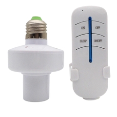 Đui Đèn Điều Khiển Từ Xa Có Remote E27