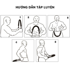 Thanh Lò Xo Tập Cơ Tay Loại 20 Kg, 30 Kg, 40 Kg, 50 Kg