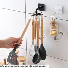 Móc Xoay 360 Độ Treo Đựng Vật Dụng Nhà Bếp