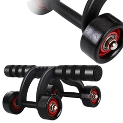 Con Lăn Tập Bụng 4 Bánh Có Thảm Lót Tập Cơ Bụng, Cơ Tay, Cơ Lưng, Tập Gym Tại Nhà