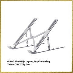 Giá Đỡ Tản Nhiệt Laptop, Máy Tính Bảng Thanh Chữ X Xếp Gọn